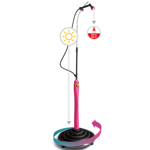 Embout Pommeau De Douche Articulé G.F. Srl - Remplacement Pour Douche Solaire Sunny Style Jardin Et Piscine